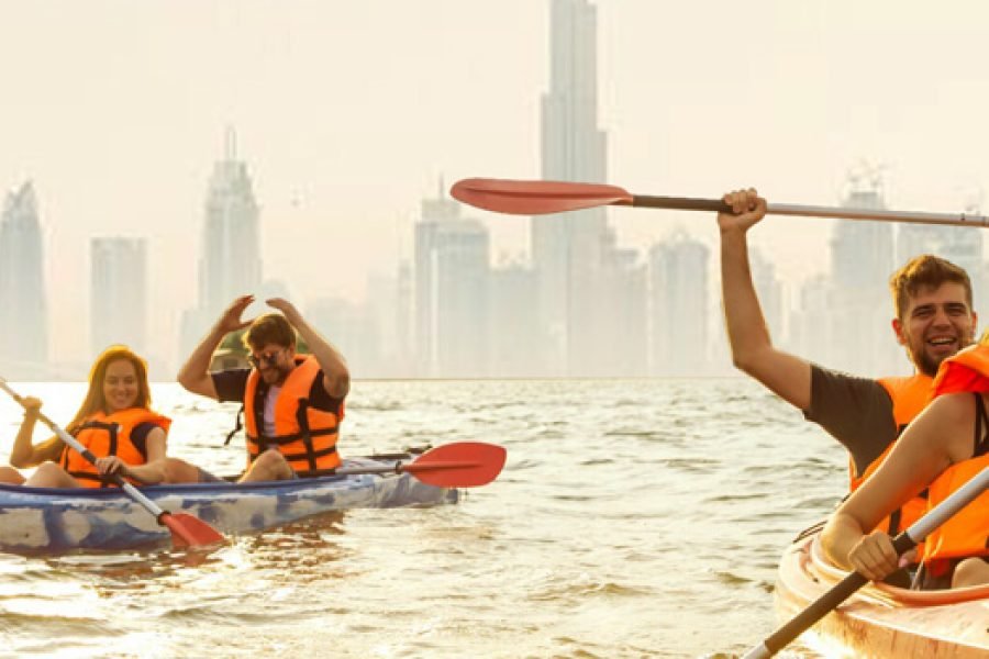 Kayaking in Dubai