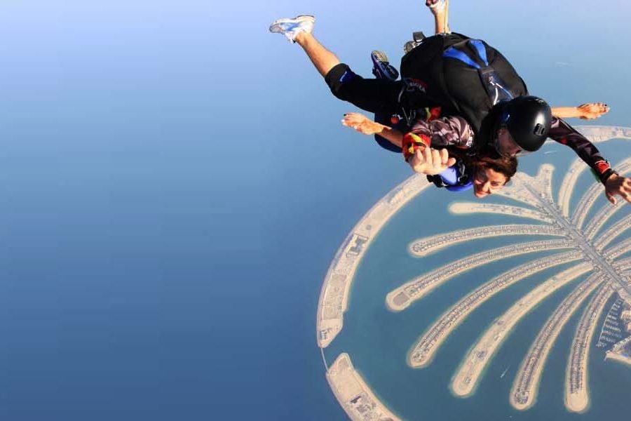 Book Skydiving in Dubai tickets