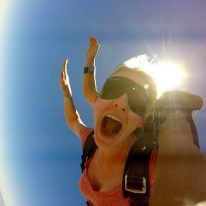 Skydive selfie Dubai