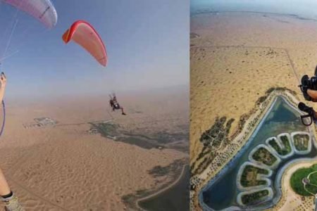 Paramotor Flight Adventure Tour Dubai
