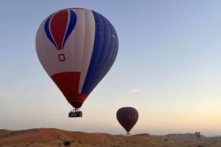 Sunrise hot air balloon ride in Ras Al Khaimah